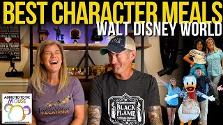 Best Character Dinners at Walt Disney World  Top 5 Character Dinners [upl. by Yhtir]