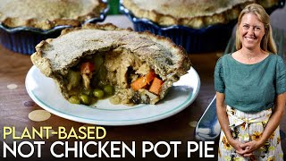 PlantBased Twist On the Classic Chicken Pot Pie glutenfree veganrecipes [upl. by Foote]