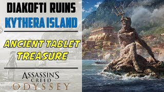 Diakofti Ruins  Kythera  Ancient Tablet and Treasure Location  AC ODYSSEY [upl. by Etnahs]