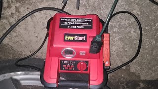 HOW TO FIX Everstar 750A Jump Starter with 120 PSI Digital Compressor Heavy Duty Clamps [upl. by Akeimahs]