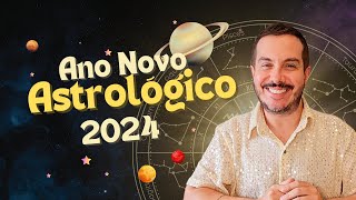 Ano Novo Astrológico 2024  Saturno  Como aproveitar essa energia   André Mantovanni [upl. by Anemolif]