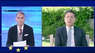 Italia Europa Le interviste del Corriere ai leader Giuseppe Conte Movimento 5 Stelle [upl. by Adams]