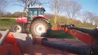 Fauche pour lEnsilage 2020 MF 6716S et Kuhn [upl. by Nnaeed312]