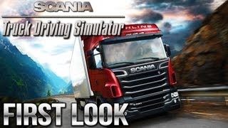 Scania Truck Driving Simulator  First Look [upl. by Eissirk]