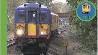 Trains at Upper Halliford [upl. by Christel]