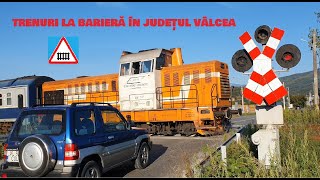 4K Trenuri la barieră în județul Vâlcea 12 [upl. by Yeloc]