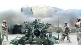 M777 Artillery Engages Taliban With Direct Fire [upl. by Noma]