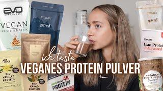 XXL VEGAN PROTEINPULVER TEST  Evo Sportsfuel Foodist getvuel Sunday Natural  annrahel [upl. by Owen]