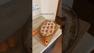 пирог с абрикосами🥮 рекомендации cookingideas cookingrecipes рецепты cooking [upl. by Ilwain32]