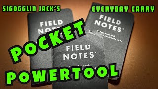 FIELD NOTES NOTEBOOK Pocket TRACKER [upl. by Tada]