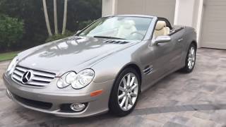 2007 Mercedes Benz SL550 Roadster Review and Test Drive by Bill  Auto Europa Naples [upl. by Gatias]