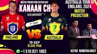 ENG vs AUS 1st ODI Match  England vs Australia Match Prediction today who will win kanaan chaudhry [upl. by Nailil]