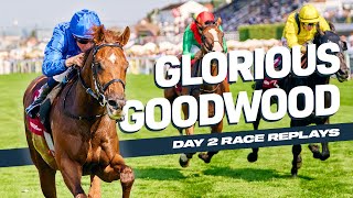 Qatar Goodwood Festival Replays Day Two Ft Notable Speech and Big Mojo [upl. by Forrester411]