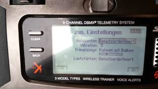 Spektrum DX9 unboxing German [upl. by Ennaehr]