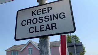 Intro to Ballykelly Level Crossing L’Derry Tuesday 20072021 [upl. by Anawd]