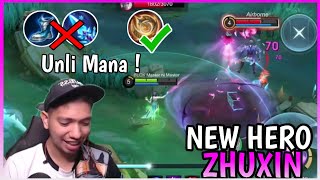 New Hero Zhuxin with Unli Mana  Zhuxin Gameplay  MLBB [upl. by Guido]