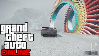 GTA 5 ONLINE ქართულად რბოლები თოვლში [upl. by Angela]