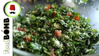 193 Tabouleh maken  Libanese Salade  Foodbomb [upl. by Anegroeg]