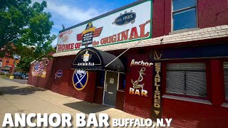 Home of the Original Buffalo Chicken Wing ┃My Visit To Anchor BarBuffalo New York┃ [upl. by Norabel149]