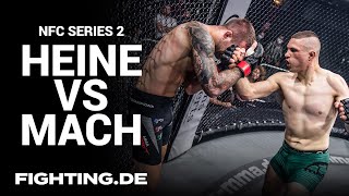 FULL FIGHT Max Heine vs Christian Mach  NFC Series 2  FIGHTING [upl. by Rollins]