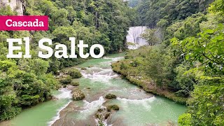 Cascada El Salto en Palenque y reserva ecológica Aluxes Chiapas [upl. by Nairad]