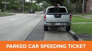 Traffic camera gives parked car speeding ticket [upl. by Myranda]