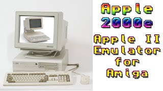 Amiga Apple2000e  Apple II Emulator [upl. by Jaddo]