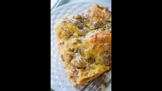 biscuits and gravy casserole by breakfast recipes [upl. by Gitt]