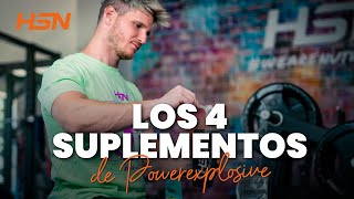 Los Suplementos que utiliza POWEREXPLOSIVE ⚡ PROTEÍNA CREATINA [upl. by Stauder838]