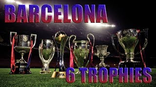 Barcelona 6 of 6 trophies 2009 year  Барселона 6 из 6 трофеев 2009 год [upl. by Madid]