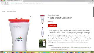 Comparing the Evernew Water Bottle vs Vecto CNOC Container [upl. by Saerdna]