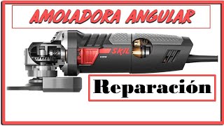 Como reparar amoladora angular 115 mm o 4quot de disco Skil Por que no gira el eje de la amoladora [upl. by Iatnahs]