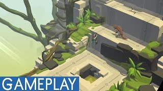 Lara Croft GO PS Vita Gameplay [upl. by Assilav]