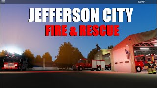 Jefferson City Fire and Rescue EP20ROBLOX [upl. by Sloatman]