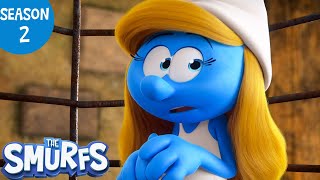 The Escape Plan • The Smurfs 3D Season 2 Clip • Cartoons For Kids [upl. by Atwahs]