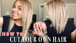 Easy Short Layered Haircut Tutorial for women  How to cut Layers [upl. by Anirad]