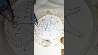 Satisfying Spirograph Art Draw Relax and Enjoy ASMR Sounds CreativeMind 6b art spiroart [upl. by Eugenius]