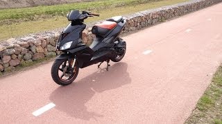 Aprilia Sr 50 R Factory Top Speed [upl. by Kala573]