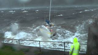 Yacht in Storm 1 [upl. by Lledniw]