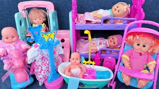 20 Minutes Satisfying with Unboxing Cute Doll Stroller Toys，Doctor Ambulance Playset  Review Toys [upl. by Atiken]