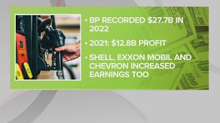 BP makes record profit of 28 billion in 2022 [upl. by Enalb437]