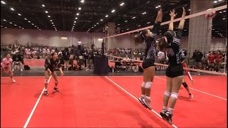 2024 Sunshine Volleyball Classic MSVC 13U Adidas Melanie vs FEVA 13 Elyse [upl. by Imelida662]