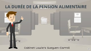 PENSION ALIMENTAIRE  Quelle est la durée de la pension alimentaire [upl. by Lempres]