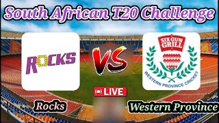 Rocks vs Western Province  ROC vs WP  3rd Match of CSA T20 Challenge 2024  LordGameYT Live [upl. by Leopoldeen]