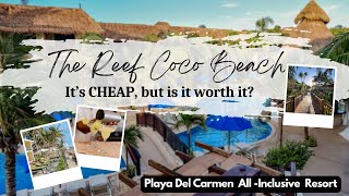 All Inclusive Playa del Carmen The Reef Coco Beach [upl. by Cogn]