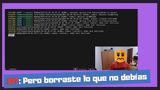 Git ⚠️ 3 Comandos MÁS que útiles S G y reflog [upl. by Amihsat960]