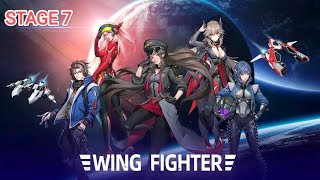 Wing Fighter Android gameplay stage 7 [upl. by Ateikan]