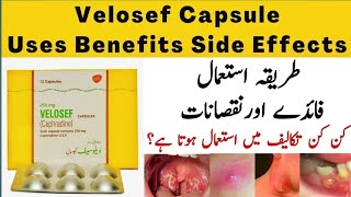 Velosef Capsule 250 mg  Velosef Capsule Used For In Urdu [upl. by Yoral68]