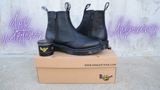 Unboxing Try On amp Review  Dr Martens 2976 Chelsea Boot w Zips [upl. by Atnim]