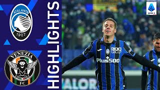 Atalanta 40 Venezia  A Pasalic hattrick secures the points in thumping win  Serie A 202122 [upl. by Aicener]